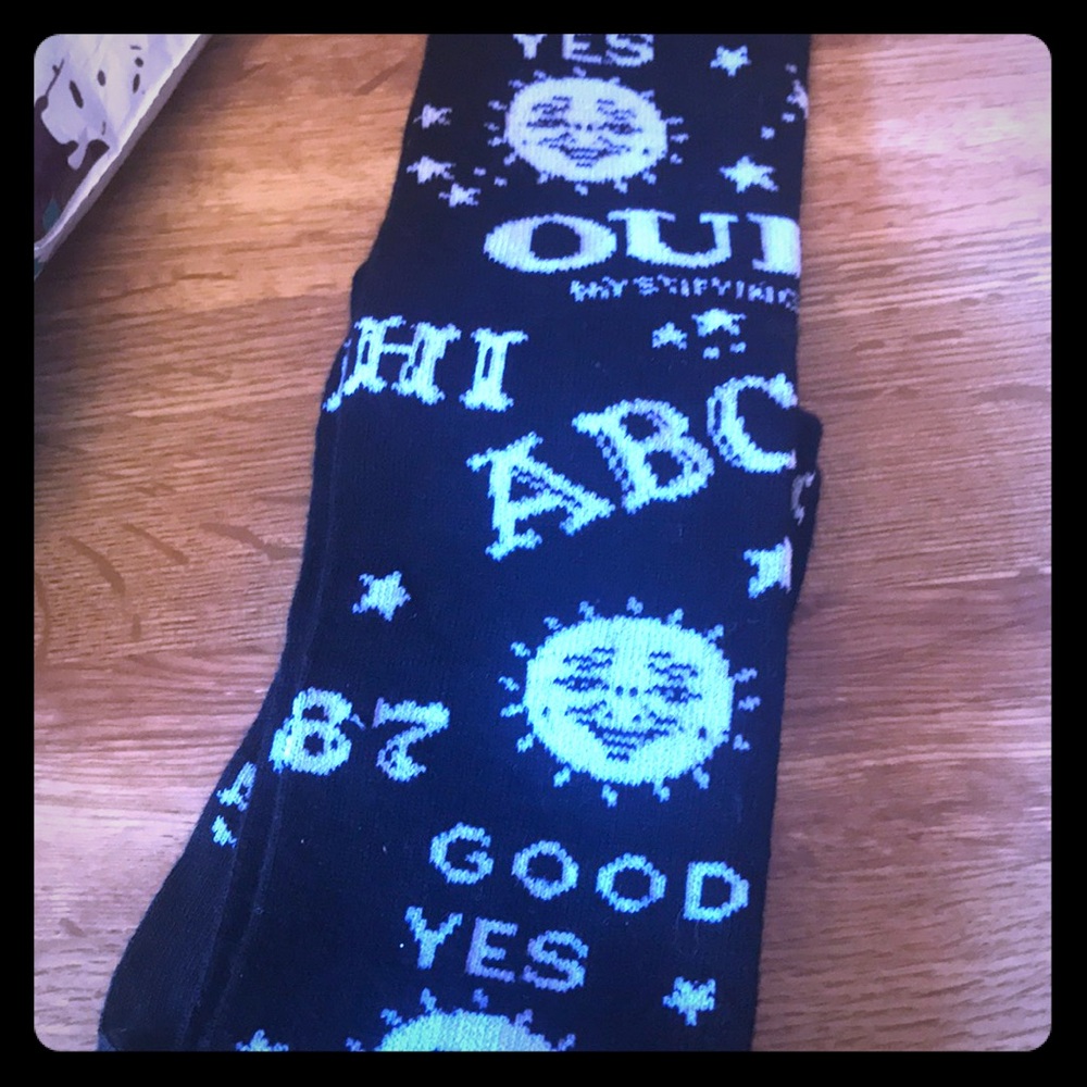 Oujia board socks brand new